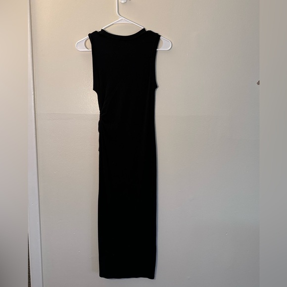 Abercrombie & Fitch black key hole maxi dress size XS - Picture 7 of 11